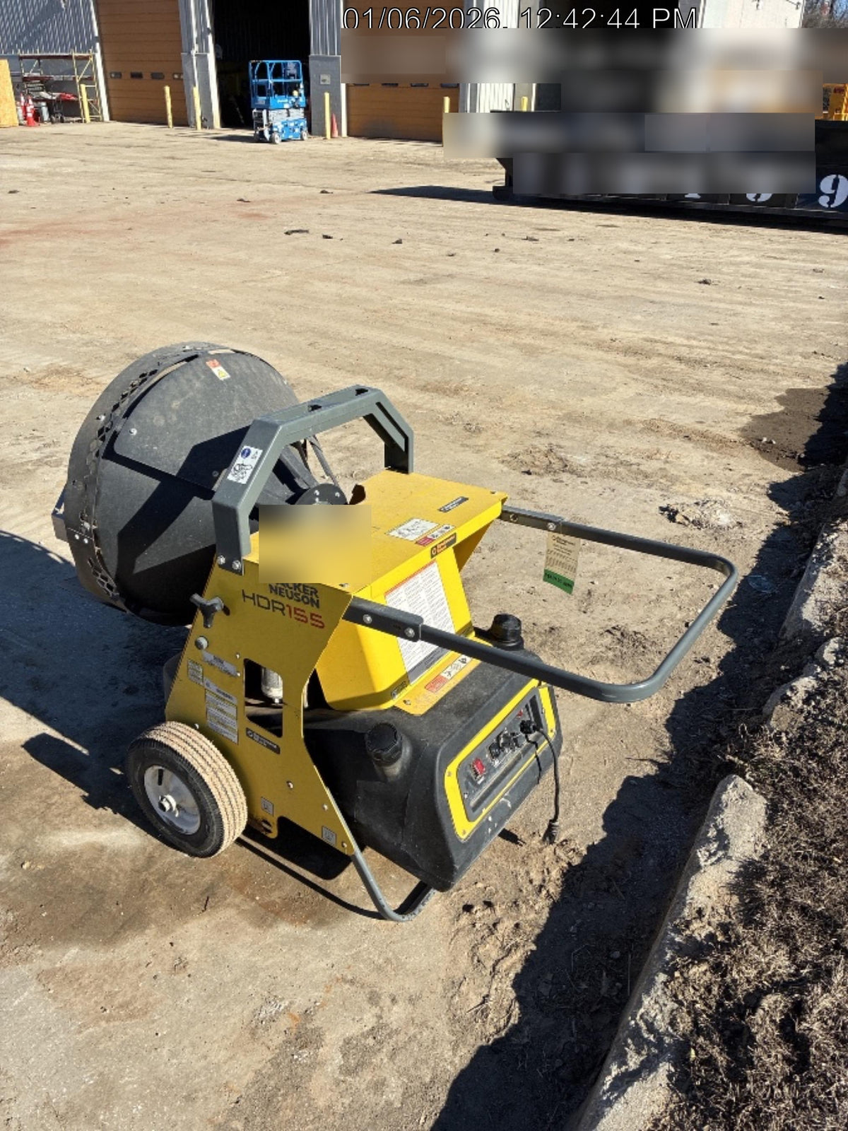 2018 WACKER NEUSON HDR 155