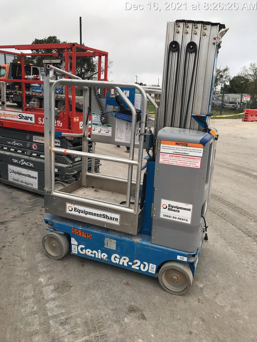 2019 GENIE GR-20