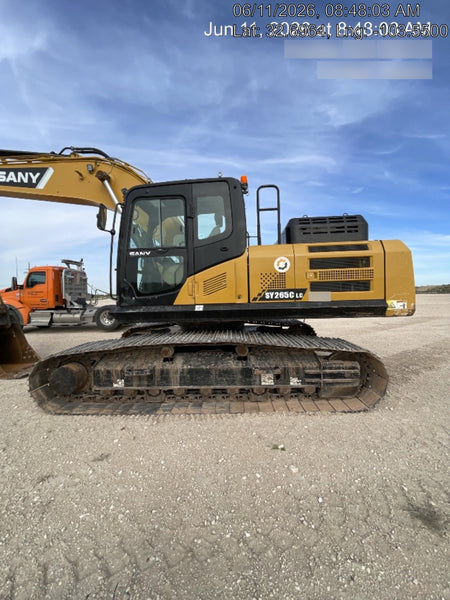 2019 Sany SY265C LC SY265 Tier 4 - Cab, Hydraulic QC, Buckets: 36" , 48" - SY265-00A