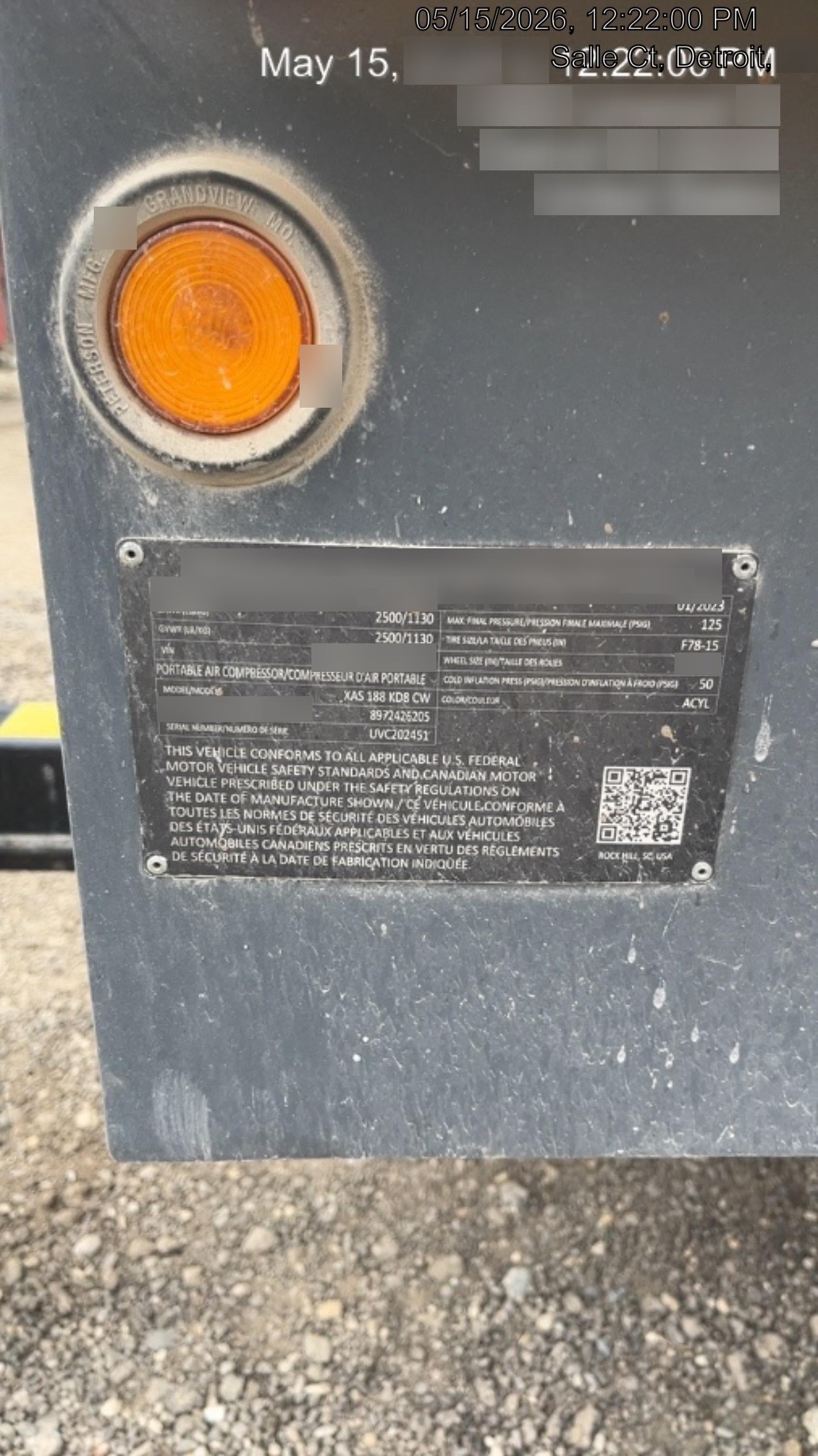 2023 ATLAS COPCO XAS188 CWK