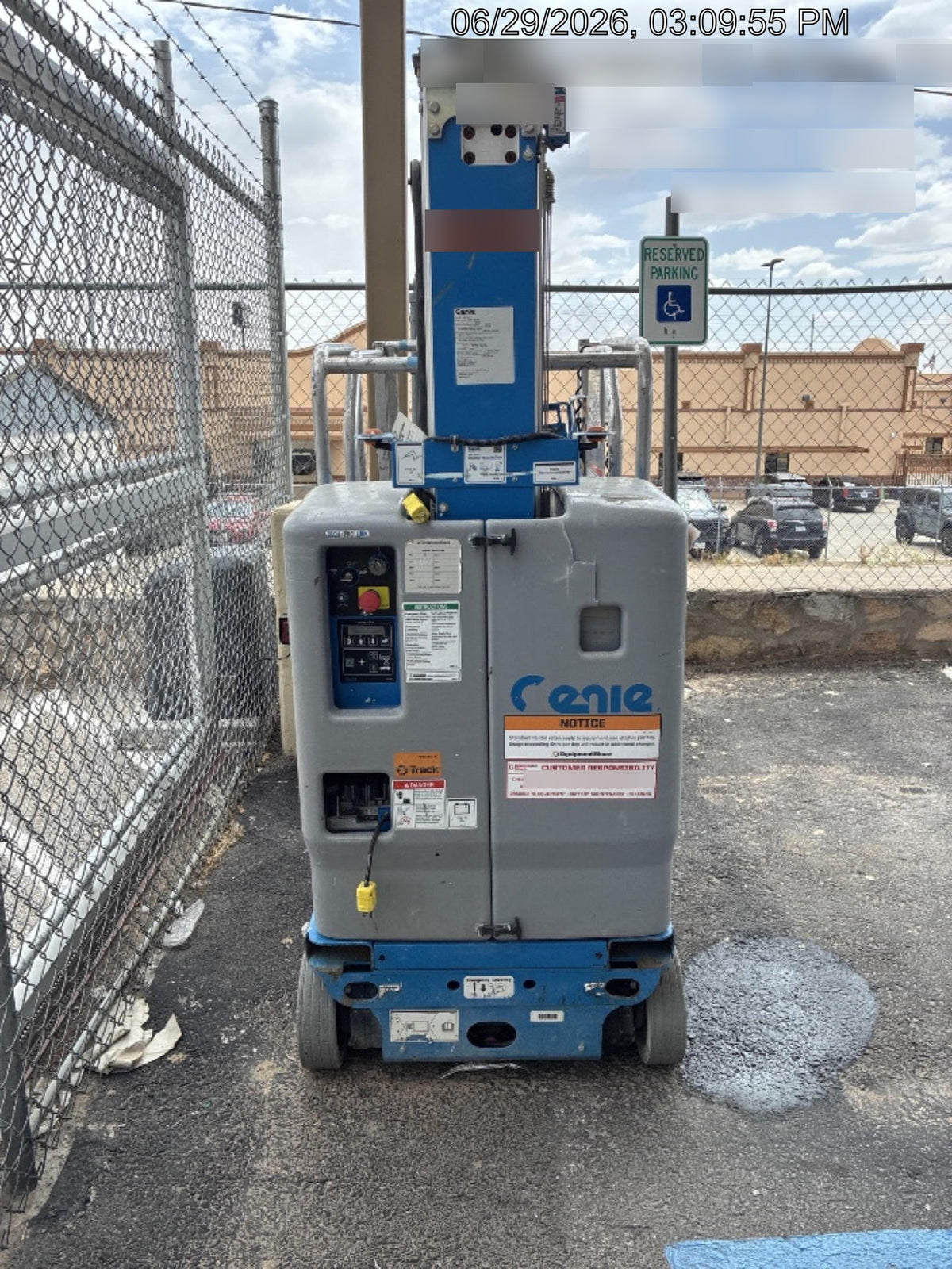 2020 GENIE GR-20