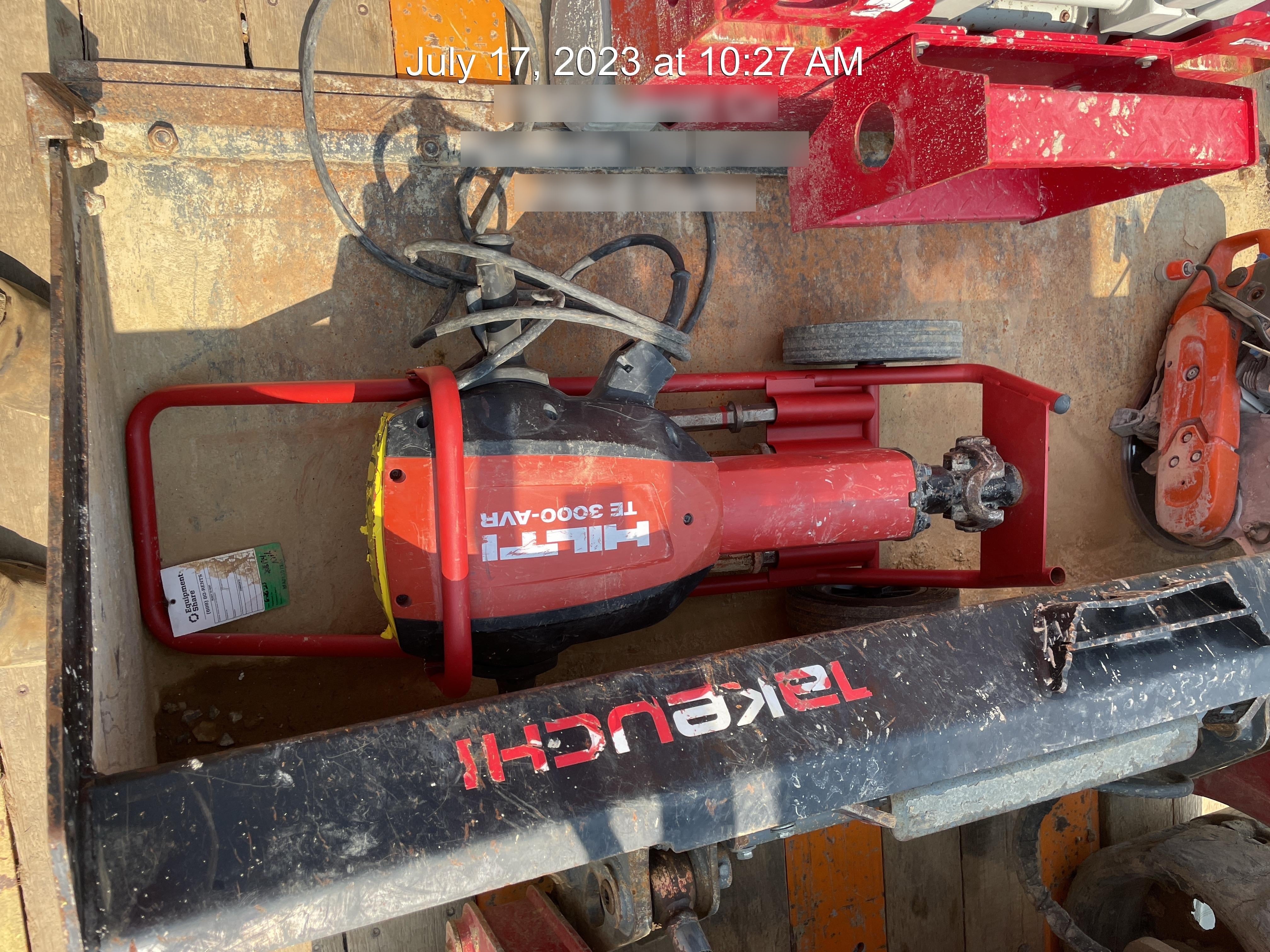 2019 HILTI TE 3000-AVR