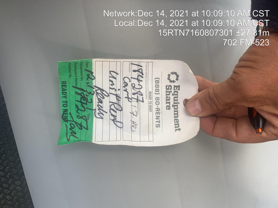 2021 Club Car CA1700D Canopy, Diesel, 4 Passenger