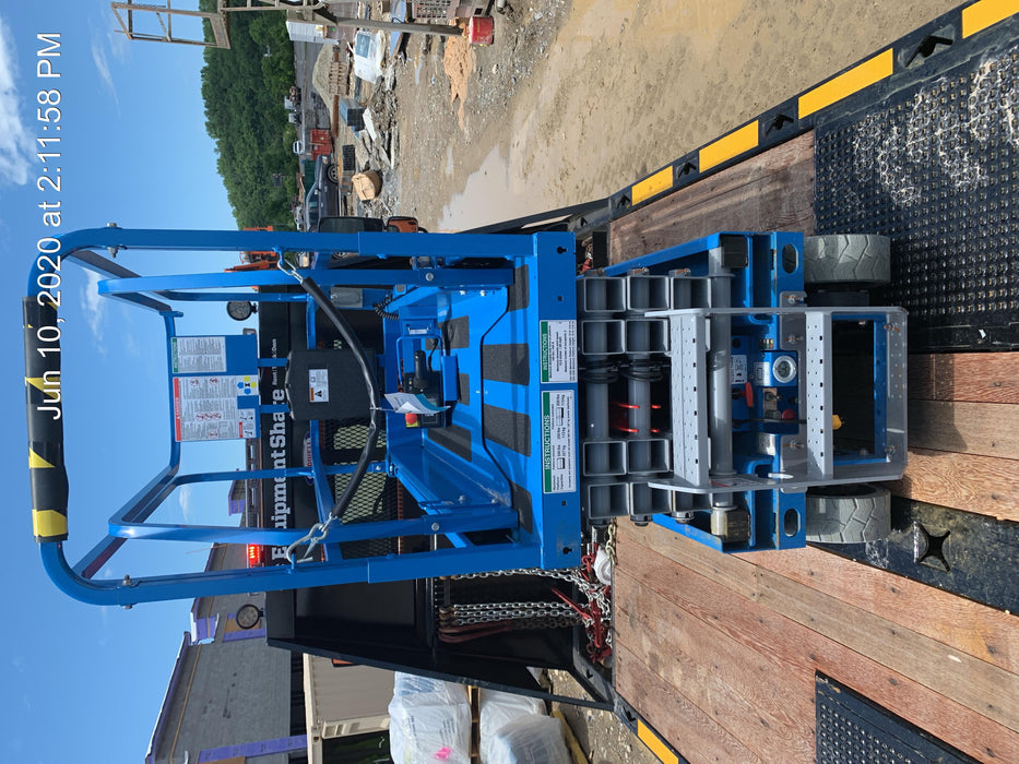 2020 Genie GS-1930 Fixed rails with chain entry gate - Pre A92.20