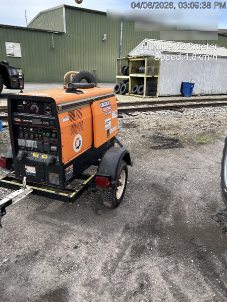 2022 Lincoln Electric LE400 Kubota V1505, Trlr, Cable Rack, Light Kit, ES Decals, T3