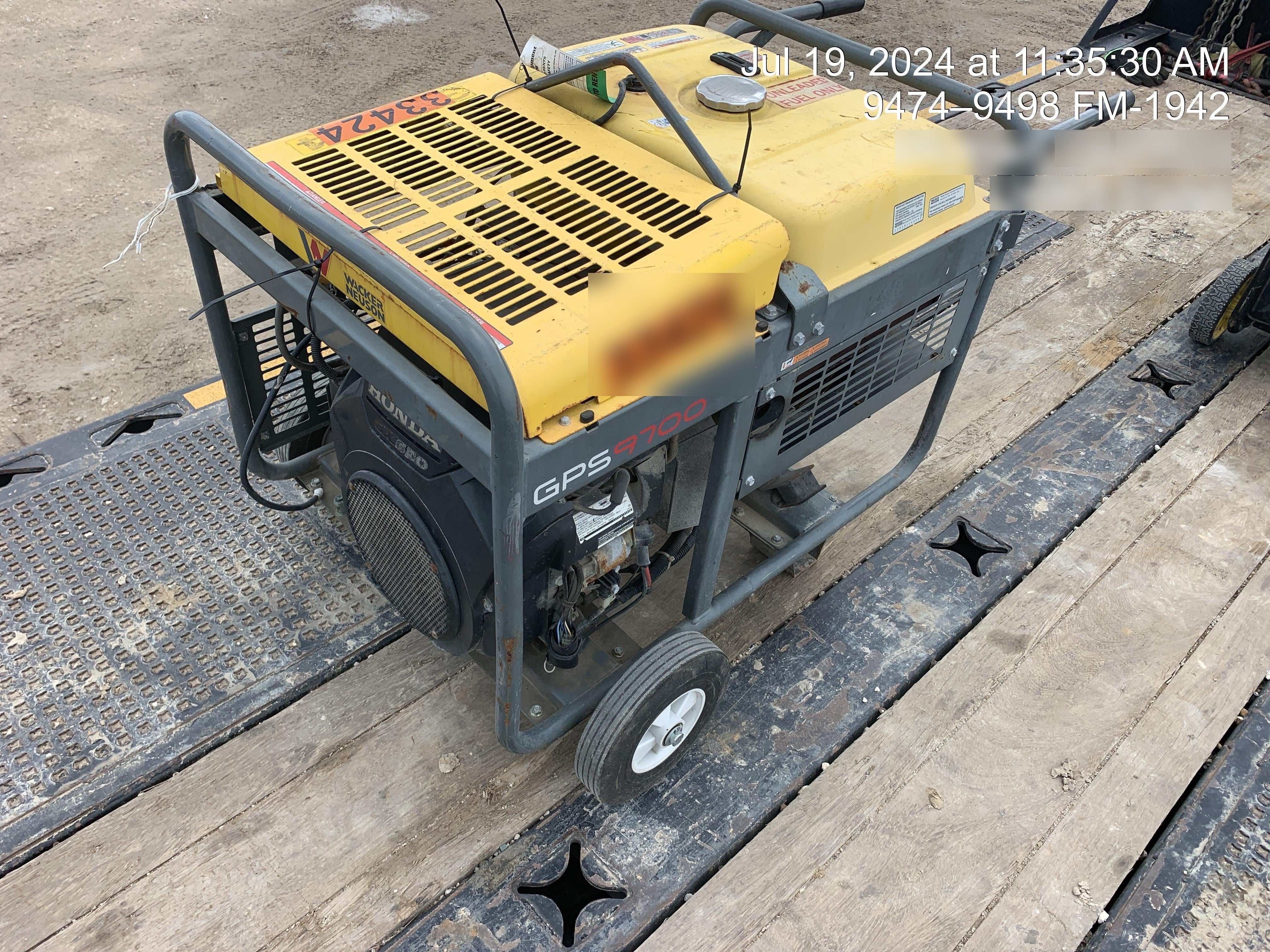 2019 WACKER NEUSON GP6600A