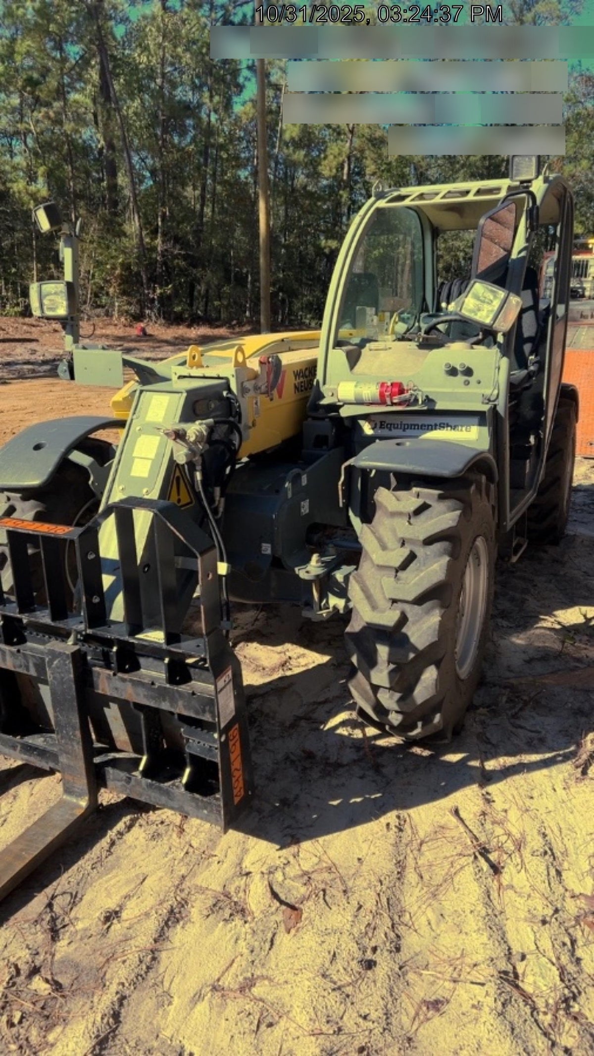 2018 WACKER NEUSON TH627