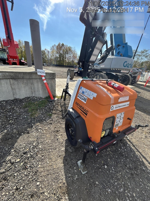 2023 Generac MLT2 Diesel, Flex Switch 120V Input, Powerzone Controller, (4) 320W LED Lights, 4kW Generator, 39.9 Gal Fuel Tank, 2" Ball, T3