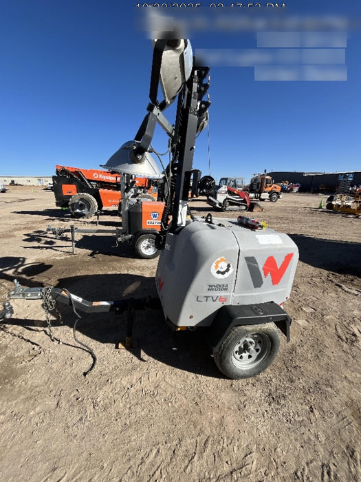 2019 Wacker Neuson LTV6L-MH Wacker Neuson LTV6L Mobile Light Tower w/Fuel Level Sensor Installed