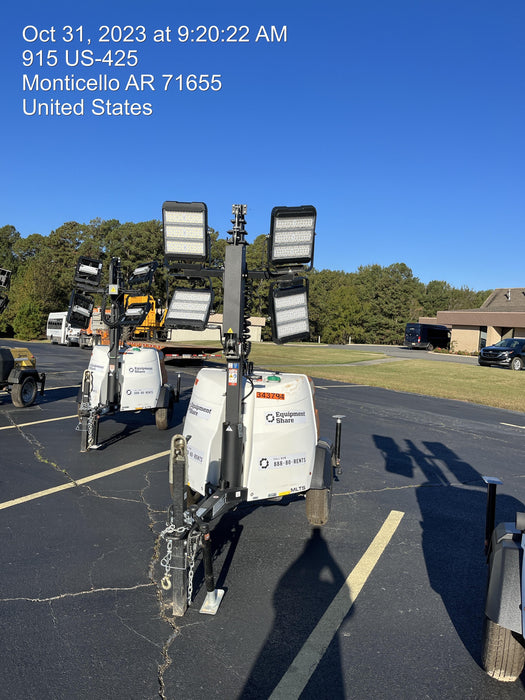 2023 Generac MLT2 Diesel, Flex Switch 120V Input, Powerzone Controller, (4) 320W LED Lights, 4kW Generator, 39.9 Gal Fuel Tank, 2" Ball, T3