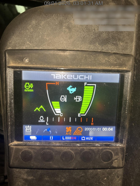 2020 TAKEUCHI TB250-2C