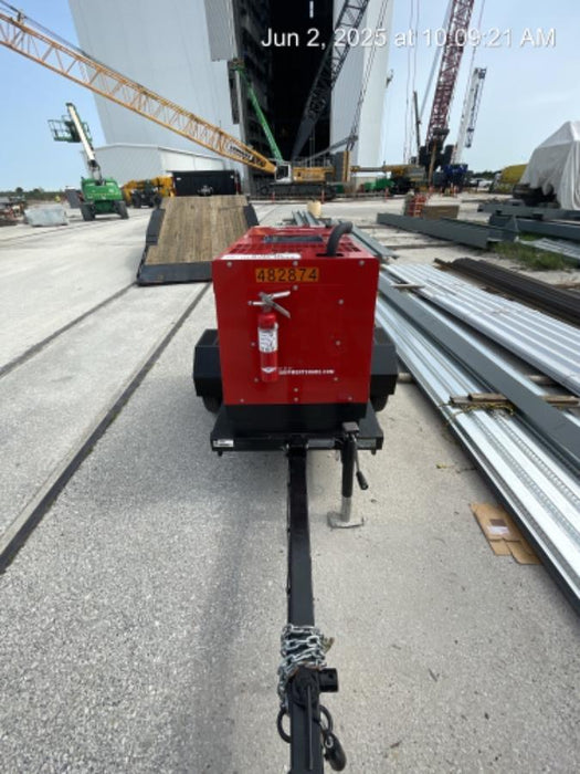 2024 Shindaiwa DGW400DML Kubota D902 Engine, 23 HP, Dual Op Welder, Wire, Arc, Droop Stick, Tig, and CC Stick Functionality, Simulphase, 3 Phase and 1 Phase Gen Output, Single Axle NB Trlr, Slr Trckl Chrg 12V 12W, Fire Ext, T3