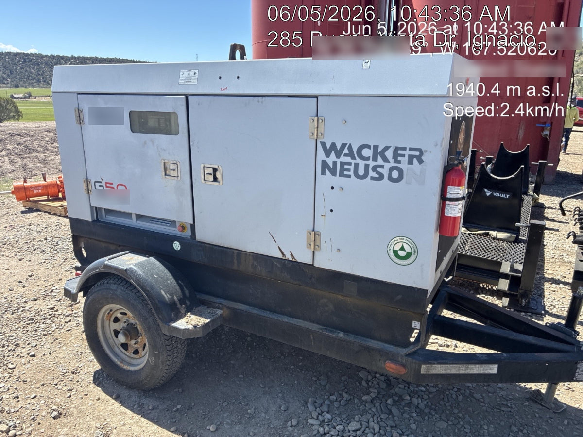 2019 WACKER NEUSON G50