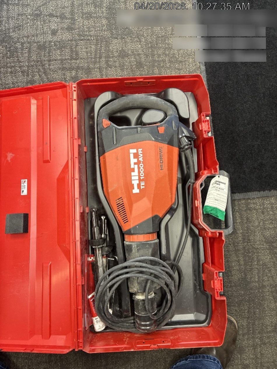 2019 HILTI TE 1000-AVR