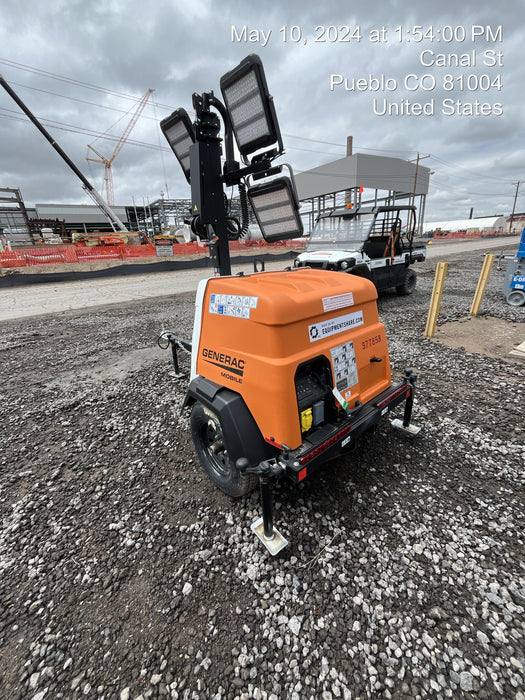 2023 Generac MLT2 Diesel, Flex Switch 120V Input, Powerzone Controller, 
(4) 320W LED Lights, 4kW Generator, 39.9 Gal Fuel Tank, 2" Ball, T3