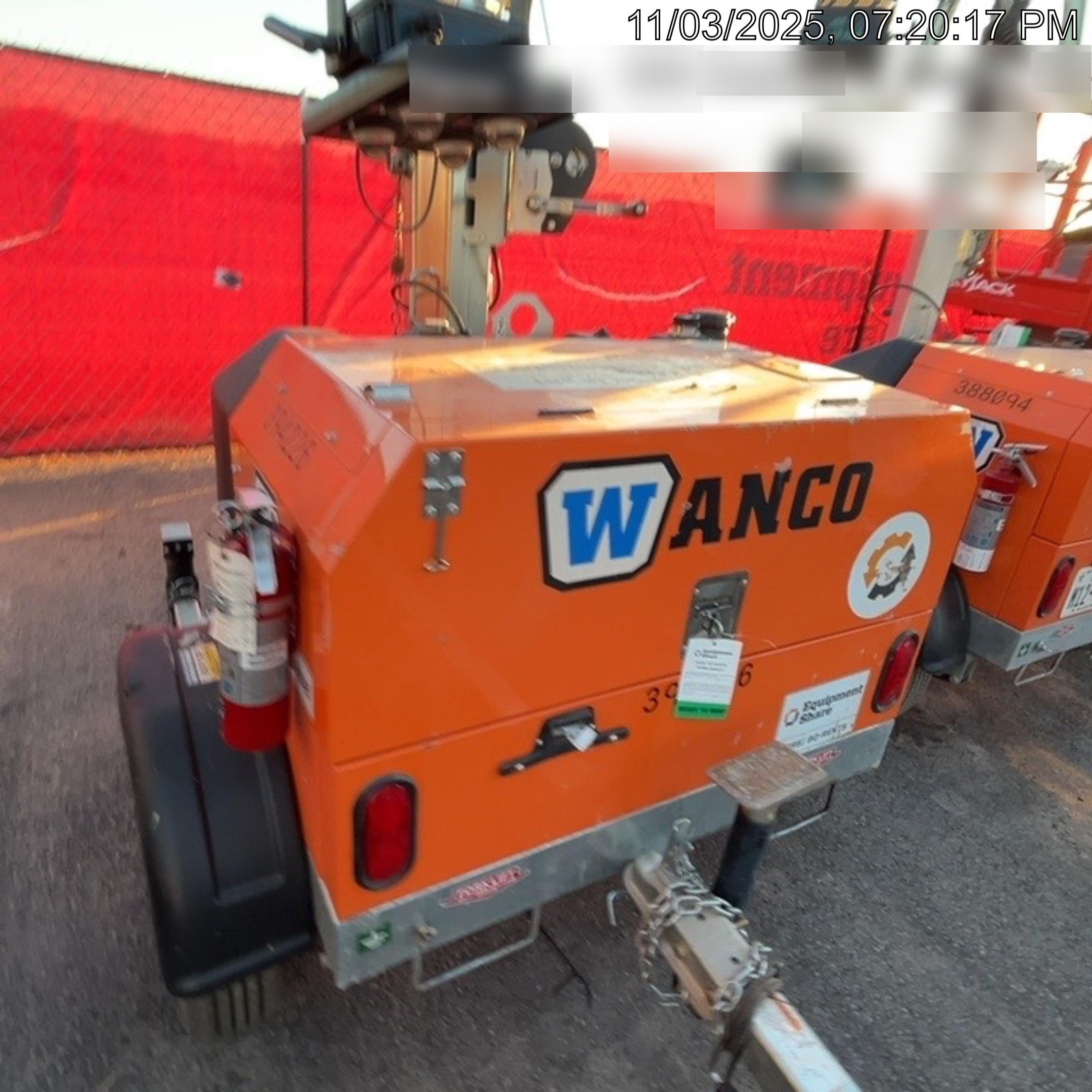 2024 Wanco WLTT-4MM4K Diesel, Deep Sea Controller, Shore Power Plug, Auto Start, (4) 350W LED Floodlights, 4kW Generator, 60 Gal Fuel Tank, 2" Ball, T3