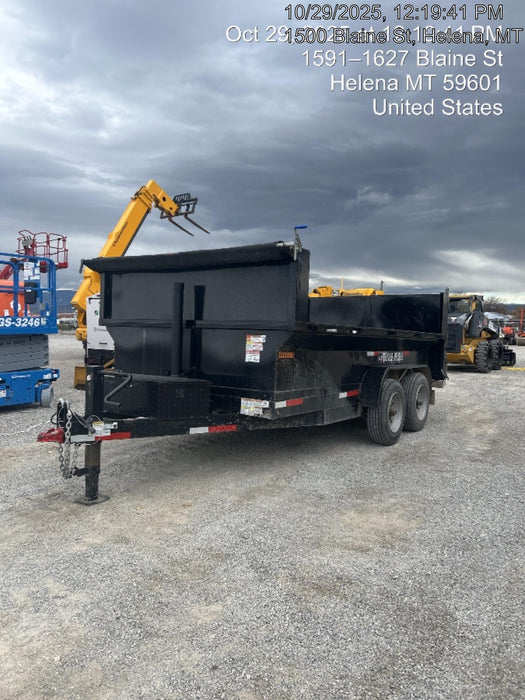 2025 TEXAS PRIDE TRAILERS DT714416KBP