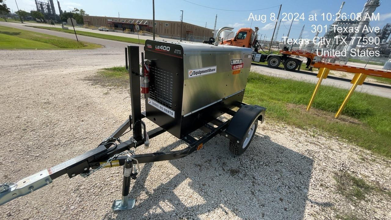 2024 Lincoln Electric LE400 Kubota V1505, Trlr, Cable Rack, Light Kit, ES Decals, T3