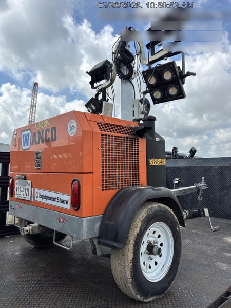 2024 Wanco WLTT-4MM4K Diesel, Deep Sea Controller, Shore Power Plug, Auto Start, (4) 350W LED Floodlights, 4kW Generator, 60 Gal Fuel Tank, 2" Ball, T3