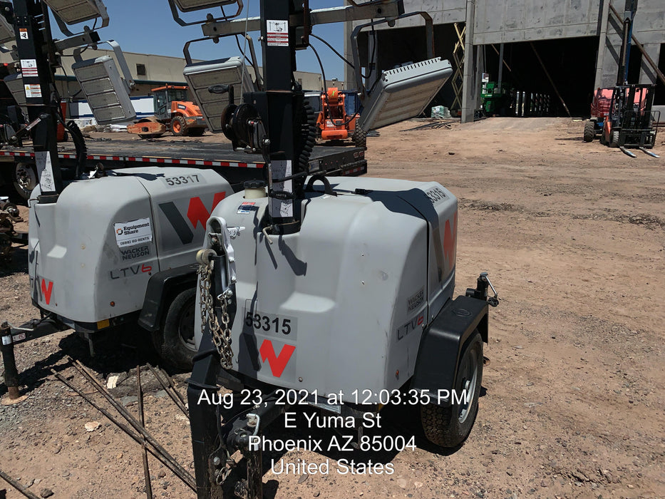 2019 Wacker Neuson LTV6K-LED LED Light Towers