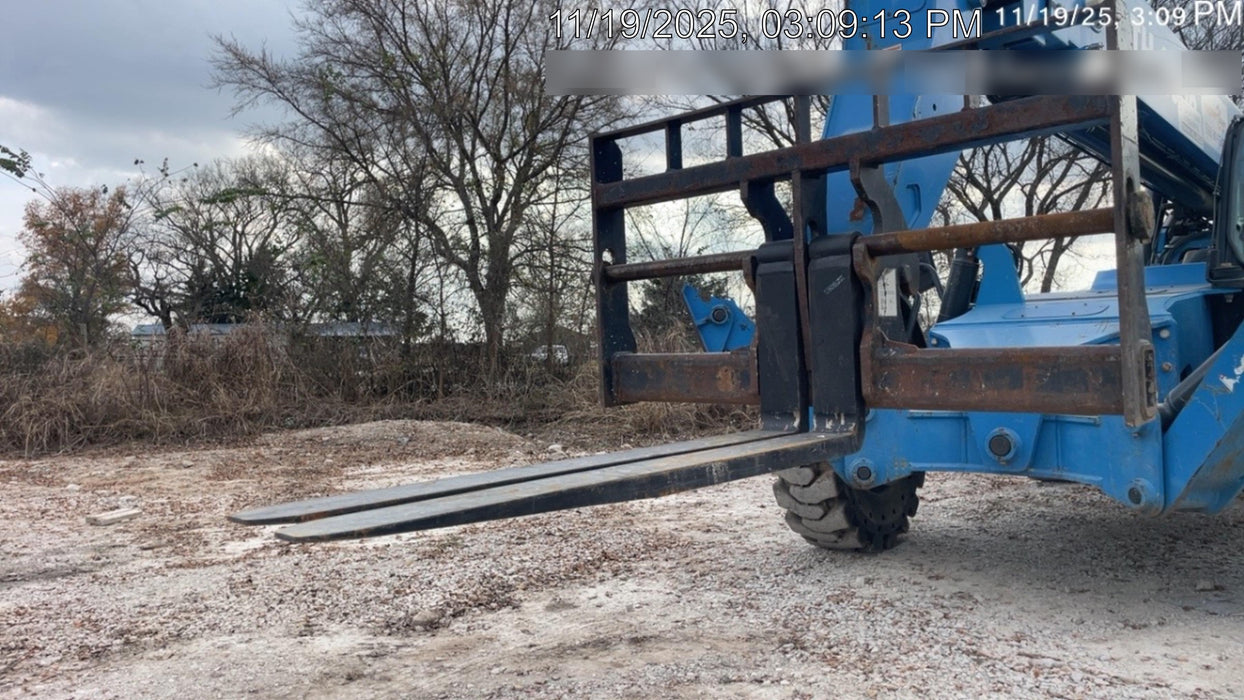 2019 Genie GTH-1056 Cab/Heat/AC, FF Tires, LED Work Lights, Beacon 60" QA Carriage, 60" Forks