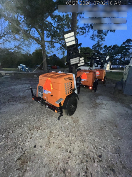 2024 Generac MLT6SKDS-STD4 ELEC WINCH Diesel, Electric Winch Mast, Powerzone Controller, (4) 320W LED Lights, 4kW Generator, 39.9 Gal Fuel Tank, 2" Ball, T3