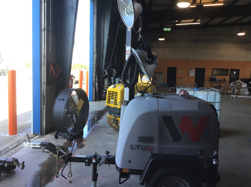 2019 Wacker Neuson LTV6L-MH Wacker Neuson LTV6L Mobile Light Tower w/Fuel Level Sensor Installed
