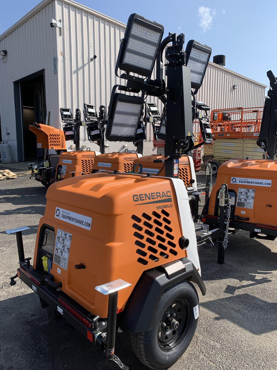 2023 Generac MLT2 Diesel, Flex Switch 120V Input, Powerzone Controller, (4) 320W LED Lights, 4kW Generator, 39.9 Gal Fuel Tank, 2" Ball, T3