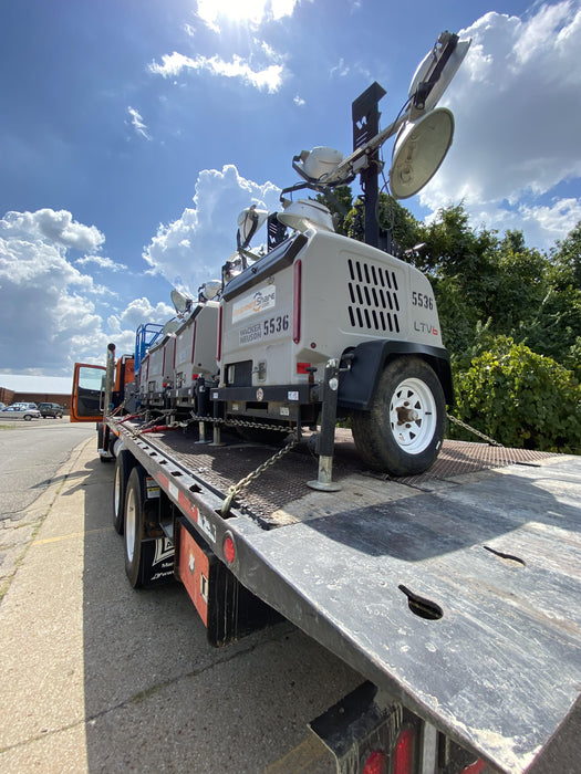 2019 Wacker Neuson LTV6L-MH Wacker Neuson LTV6L Mobile Light Tower w/Fuel Level Sensor Installed