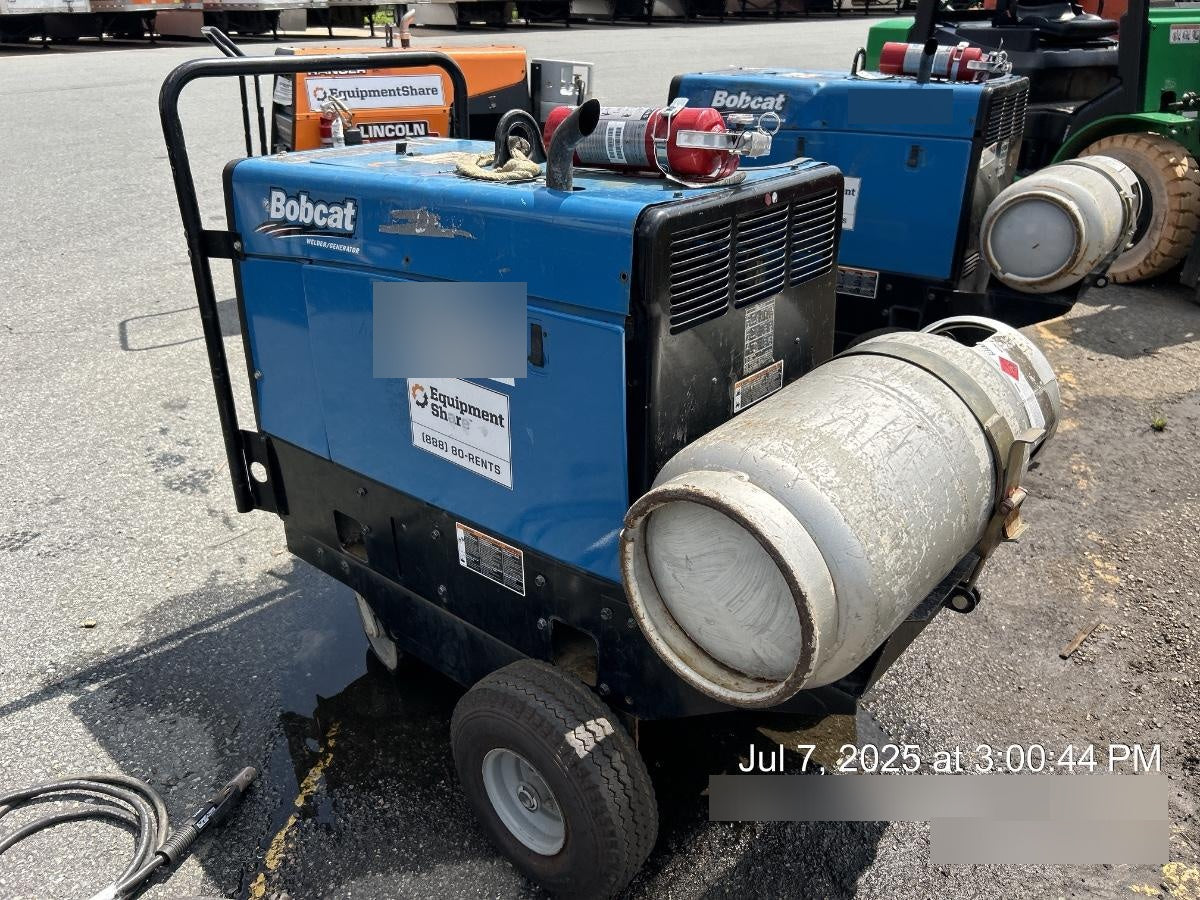 2019 Miller Electric BOBCAT 250 LP/Propane, Running Gear, Tank Bracket, Hose