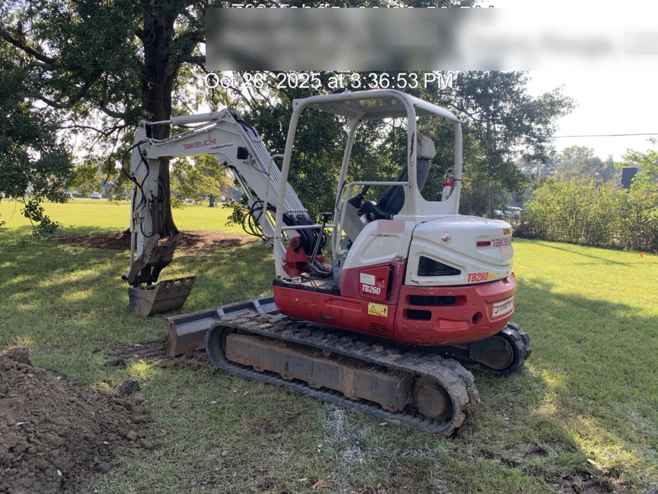 2019 TAKEUCHI TB260
