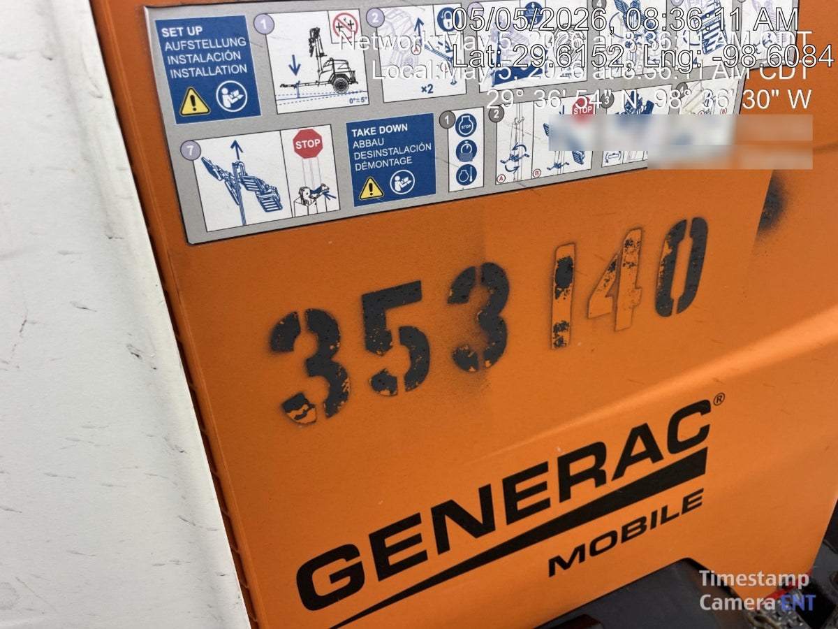 2023 Generac MLT2 Diesel, Flex Switch 120V Input, Powerzone Controller, (4) 320W LED Lights, 4kW Generator, 39.9 Gal Fuel Tank, 2" Ball, T3