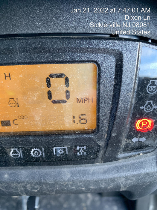 2022 Kubota RTV-X1140W-H Plastic Canopy, Windshield Acrylic Clear, LED Strobe Light, Wire Harness Kit, Back up Alarm