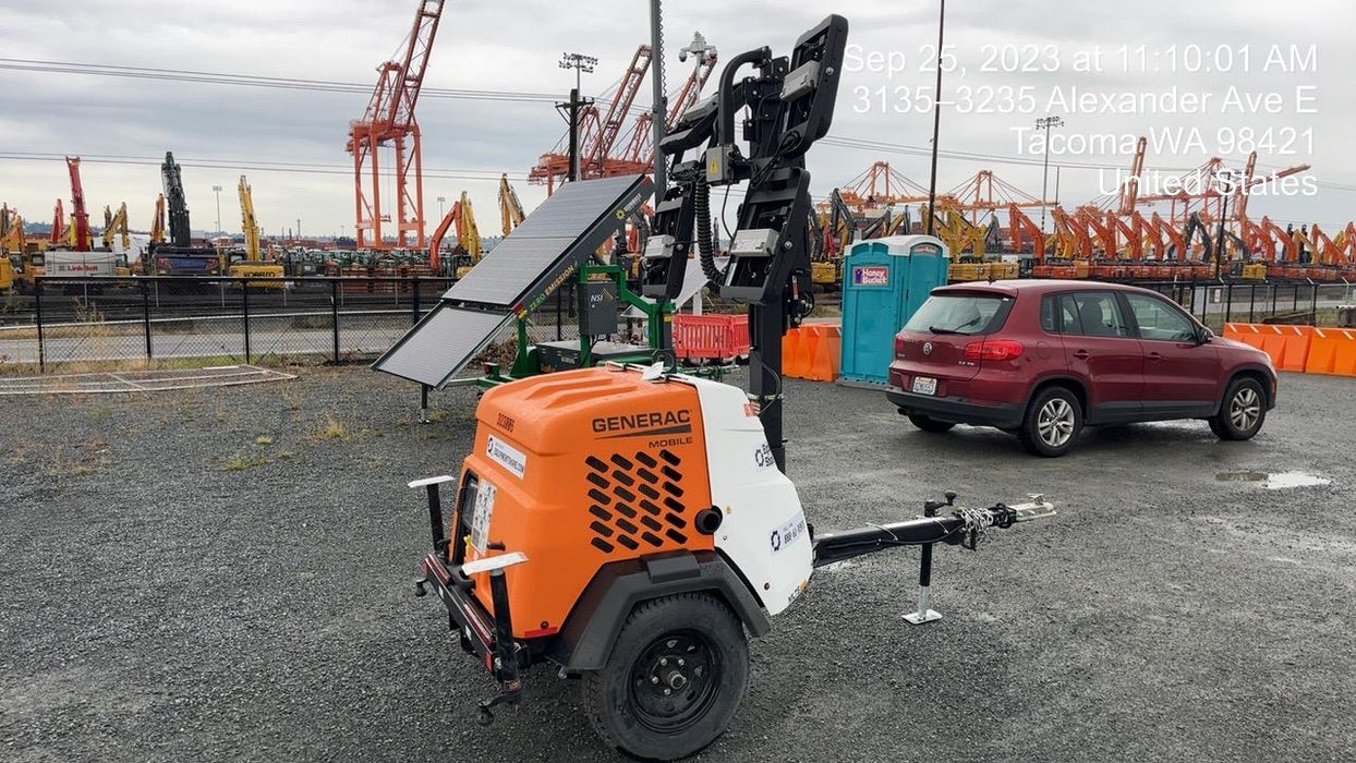 2023 Generac MLT2 Diesel, Flex Switch 120V Input, Powerzone Controller, (4) 320W LED Lights, 4kW Generator, 39.9 Gal Fuel Tank, 2" Ball, T3