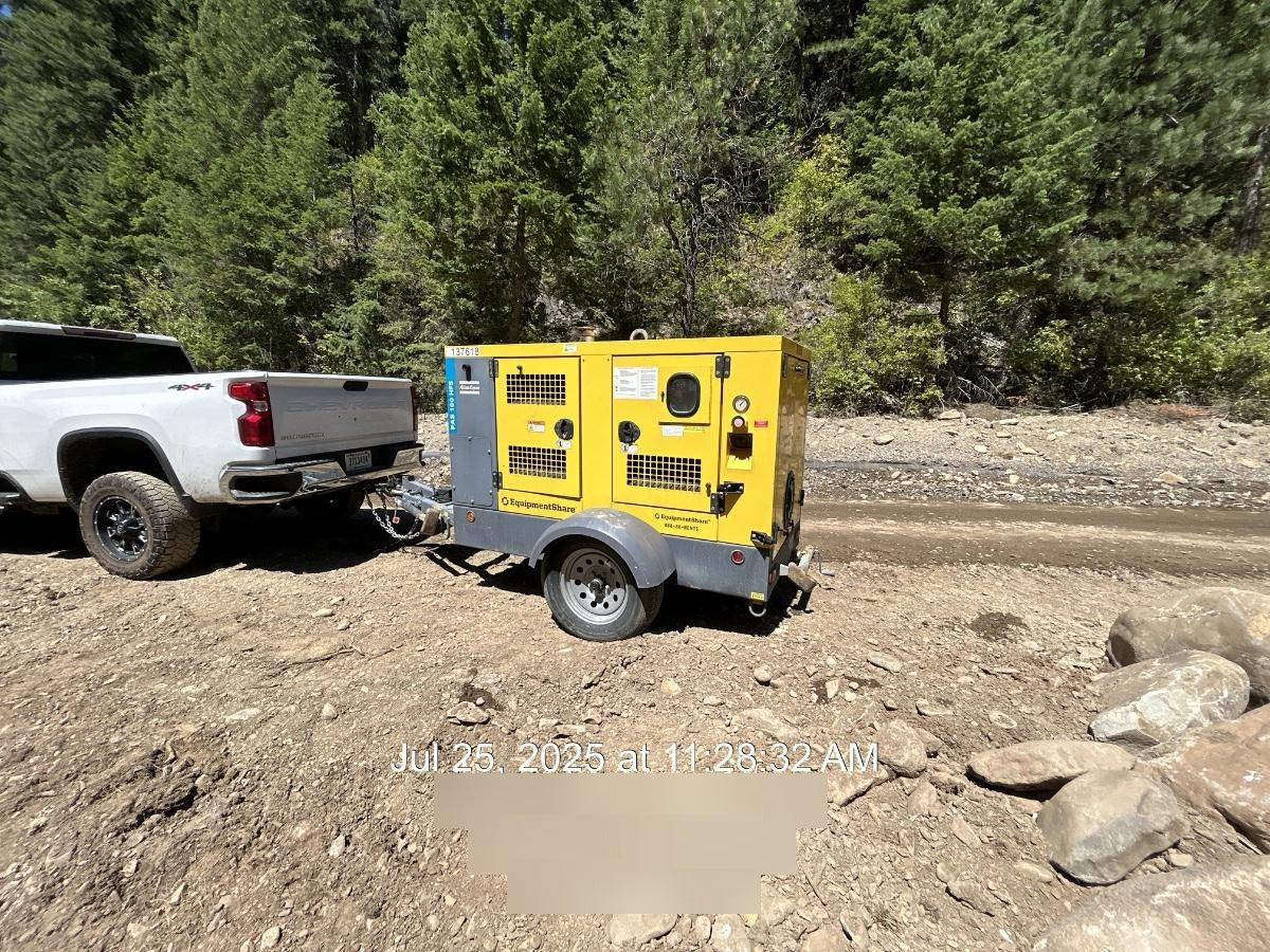 2021 ATLAS COPCO PAS 100 HF CS Enclosed