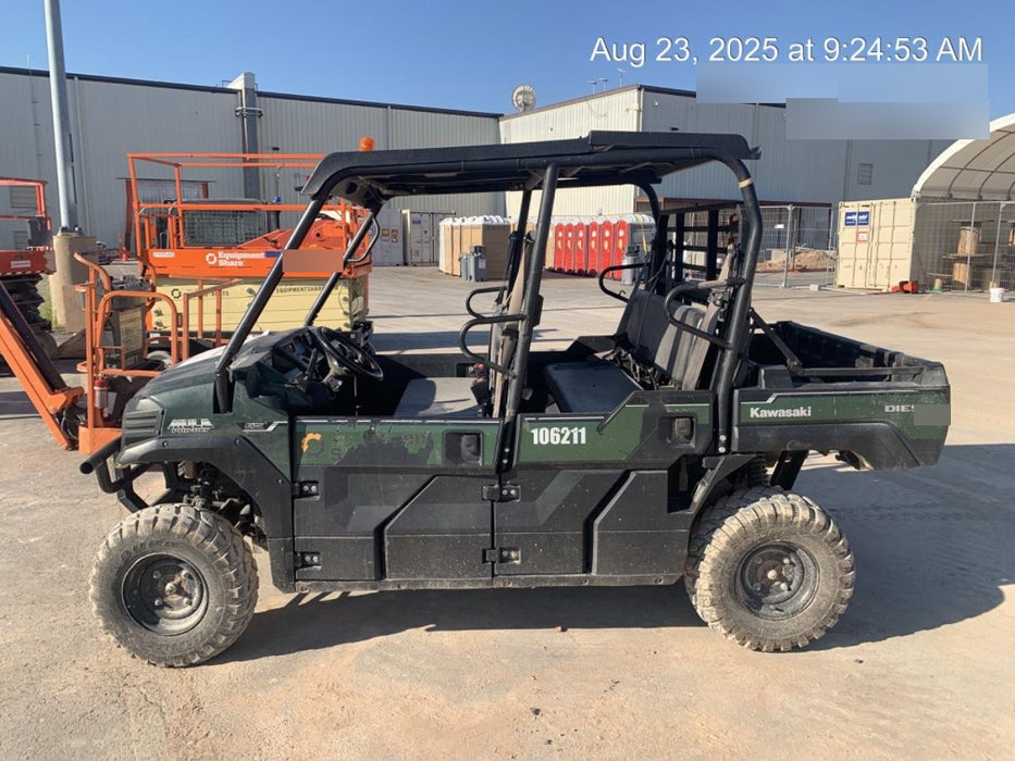 Kawasaki MULE PRO-DX Diesel, 6-Seater, Canopy