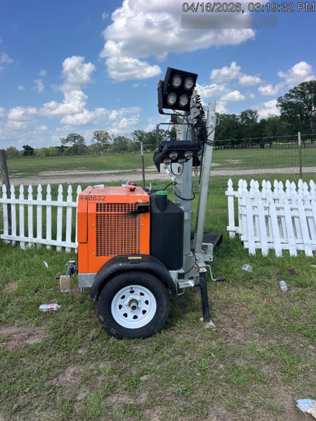 2024 Wanco WLTT-4MM4K Diesel, Deep Sea Controller, Shore Power Plug, Auto Start, (4) 350W LED Floodlights, 4kW Generator, 60 Gal Fuel Tank, 2" Ball, T3