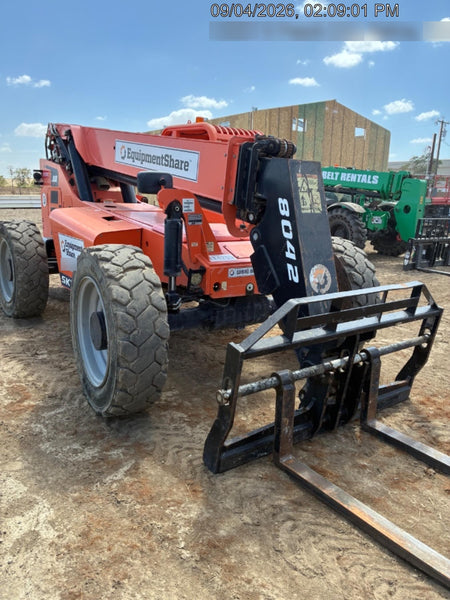 2020 Skytrak 8042 74 Hp, FF Tires, Work Lights, Beacon, Aux Hydraulics, Back up Alarm, Lifting Eye, ES Decals