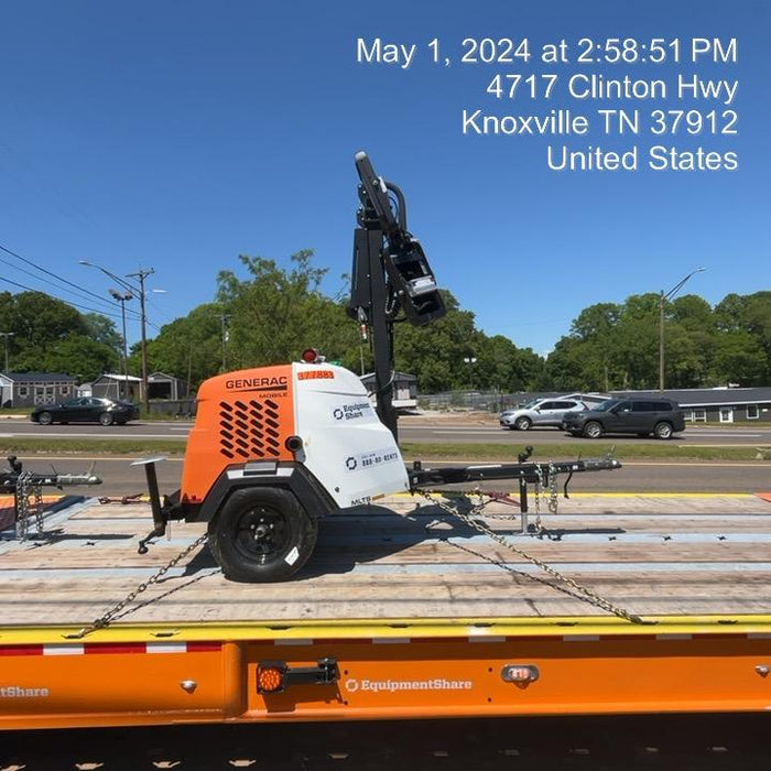 2023 Generac MLT2 Diesel, Flex Switch 120V Input, Powerzone Controller, 
(4) 320W LED Lights, 4kW Generator, 39.9 Gal Fuel Tank, 2" Ball, T3