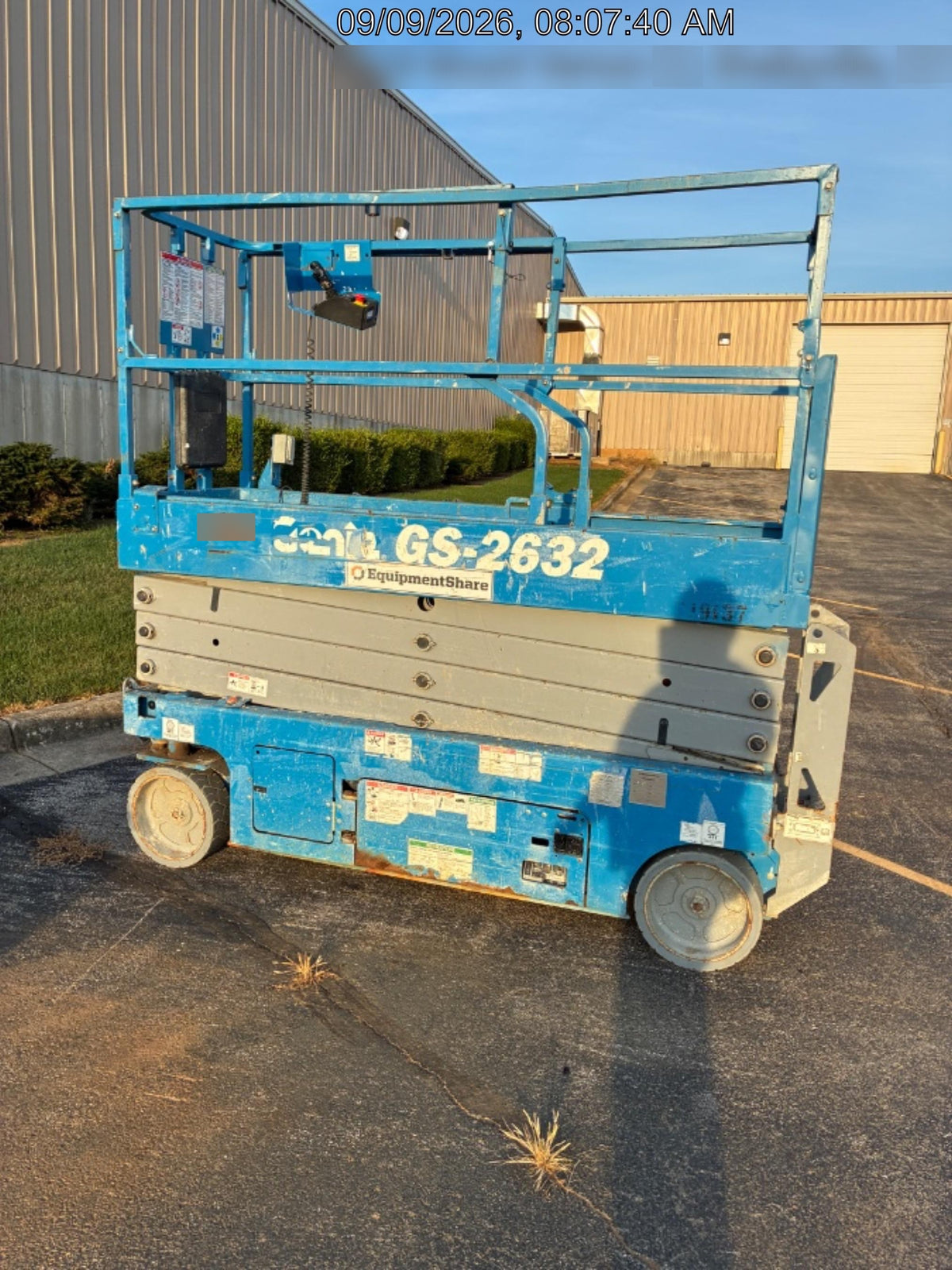 2018 Genie GS-2632 Genie GS-2632 w/Fixed Rail, Chain Entry