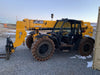2019 JCB 509-42 74 HP w/Open ROPS, Beacon, Aux Hydraulics, LED Work lights, Solid Tires 66" Carriage/60" Forks