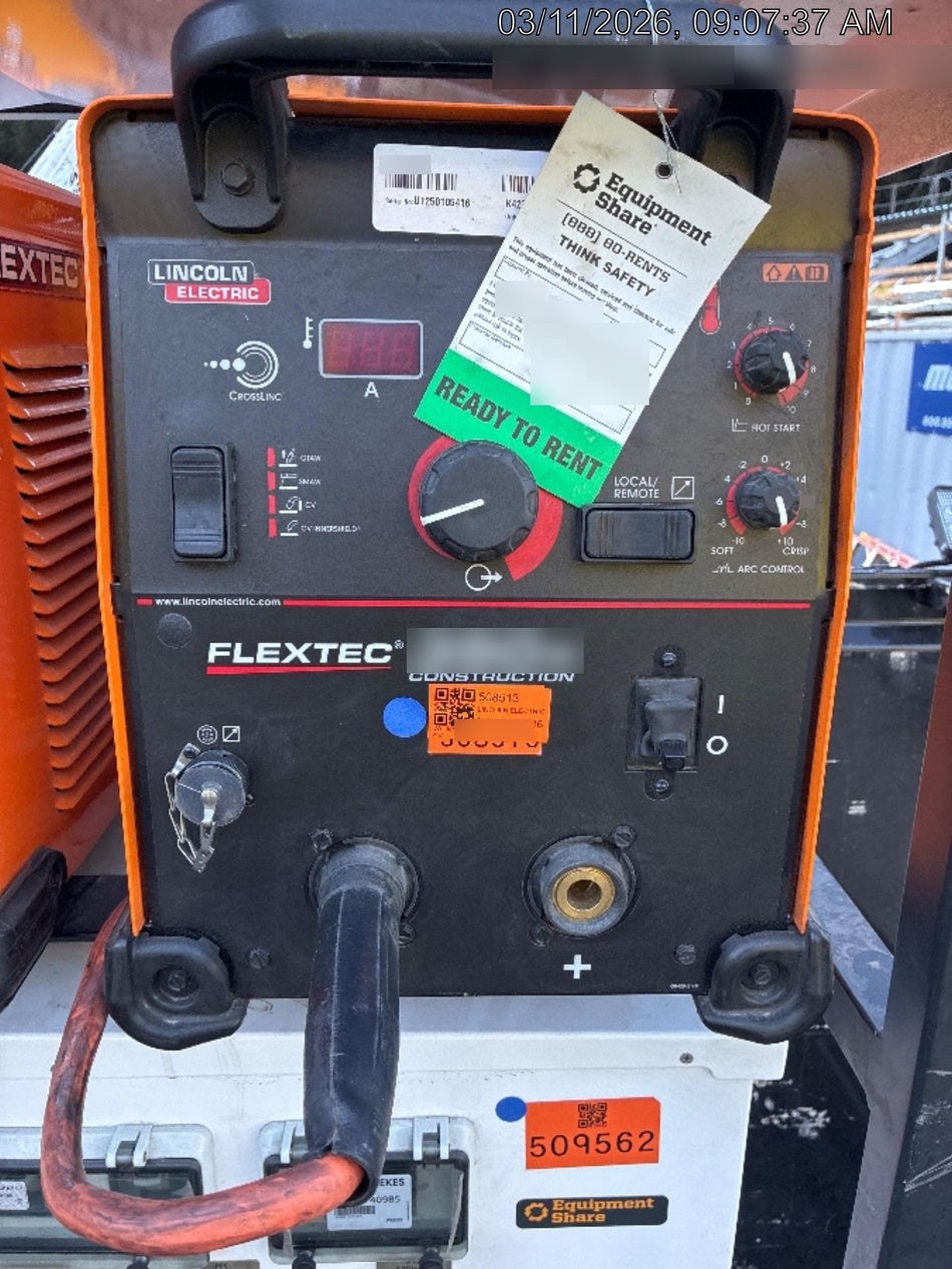 2025 LINCOLN ELECTRIC FLEXTEC 350X