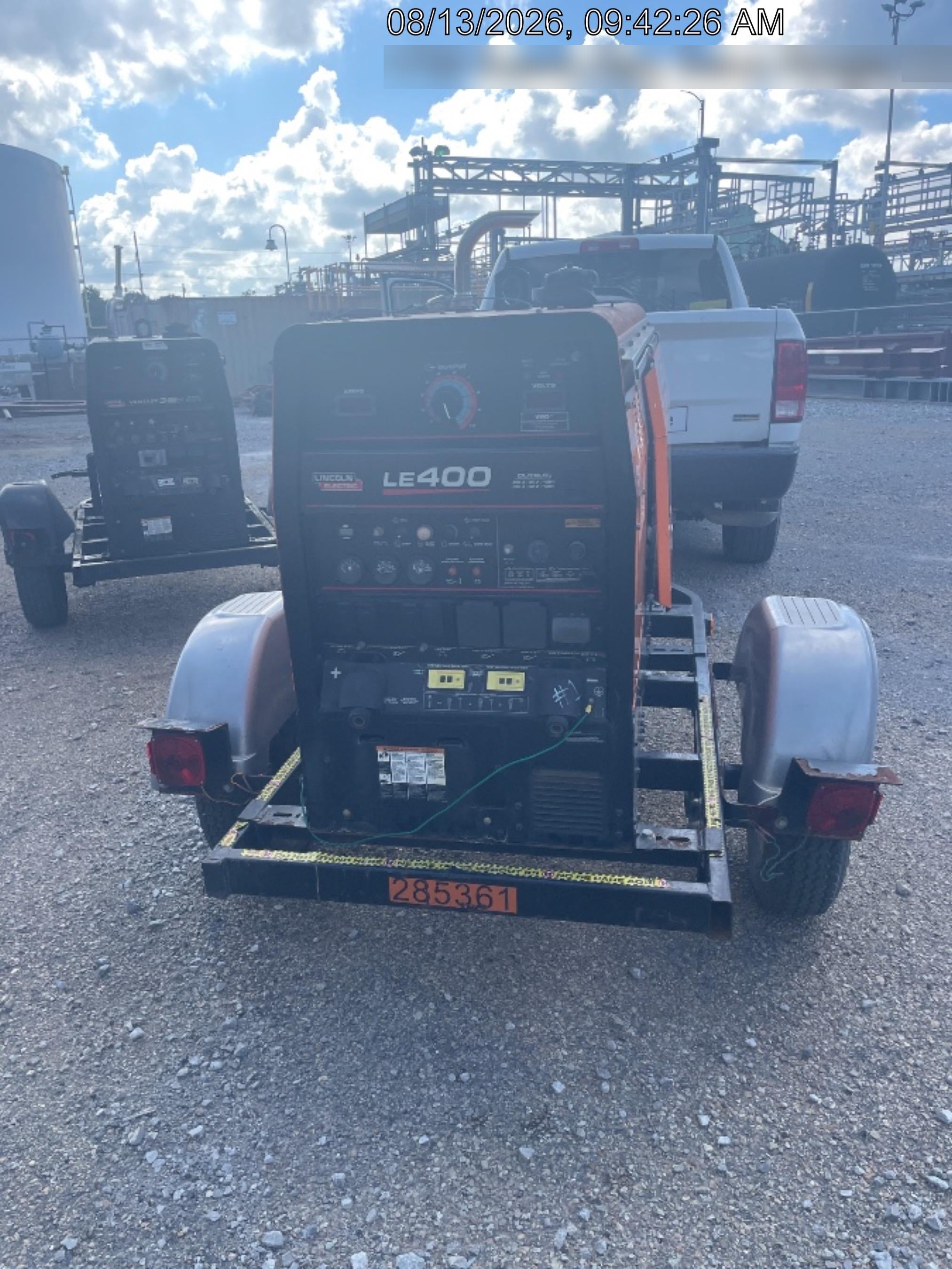 2022 Lincoln Electric LE400 Kubota V1505, Trlr, Cable Rack, Light Kit, ES Decals, T3