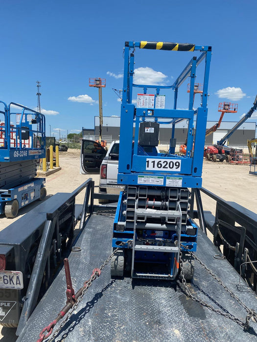 2020 Genie GS-1930 Solid Non Marking Tires, Beacon, Folding rails with half height swing gate