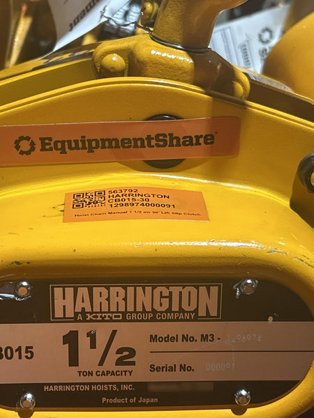 2025 HARRINGTON CB015-30