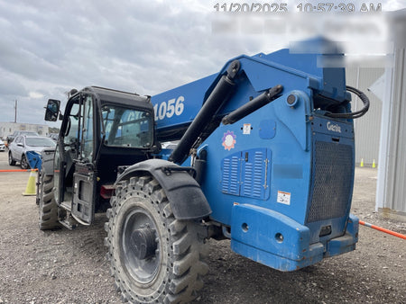 2018 Genie GTH-1056 Genie GTH-1056 w/CAB, Solid Tires, Work Lights, 60" carriage/forks, cab mesh, beacon