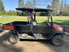 Kubota RTV-X1140W-H 4WD, LED Strobe, Windshield Acrylic Clear, Plastic Canopy, Wire Harness Kit, Backup Alarm