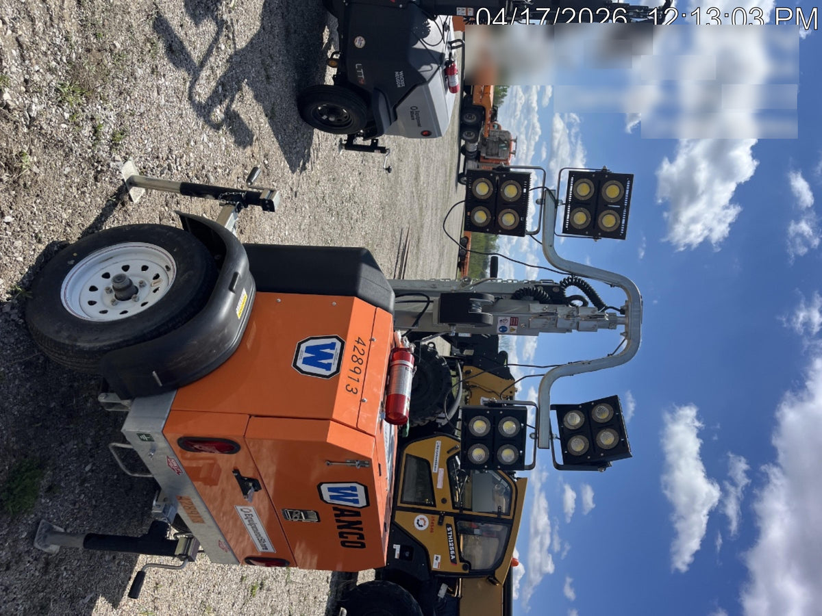 2024 Wanco WLTT-4MM4K Diesel, Deep Sea Controller, Shore Power Plug, Auto Start, (4) 350W LED Floodlights, 4kW Generator, 60 Gal Fuel Tank, 2" Ball, T3