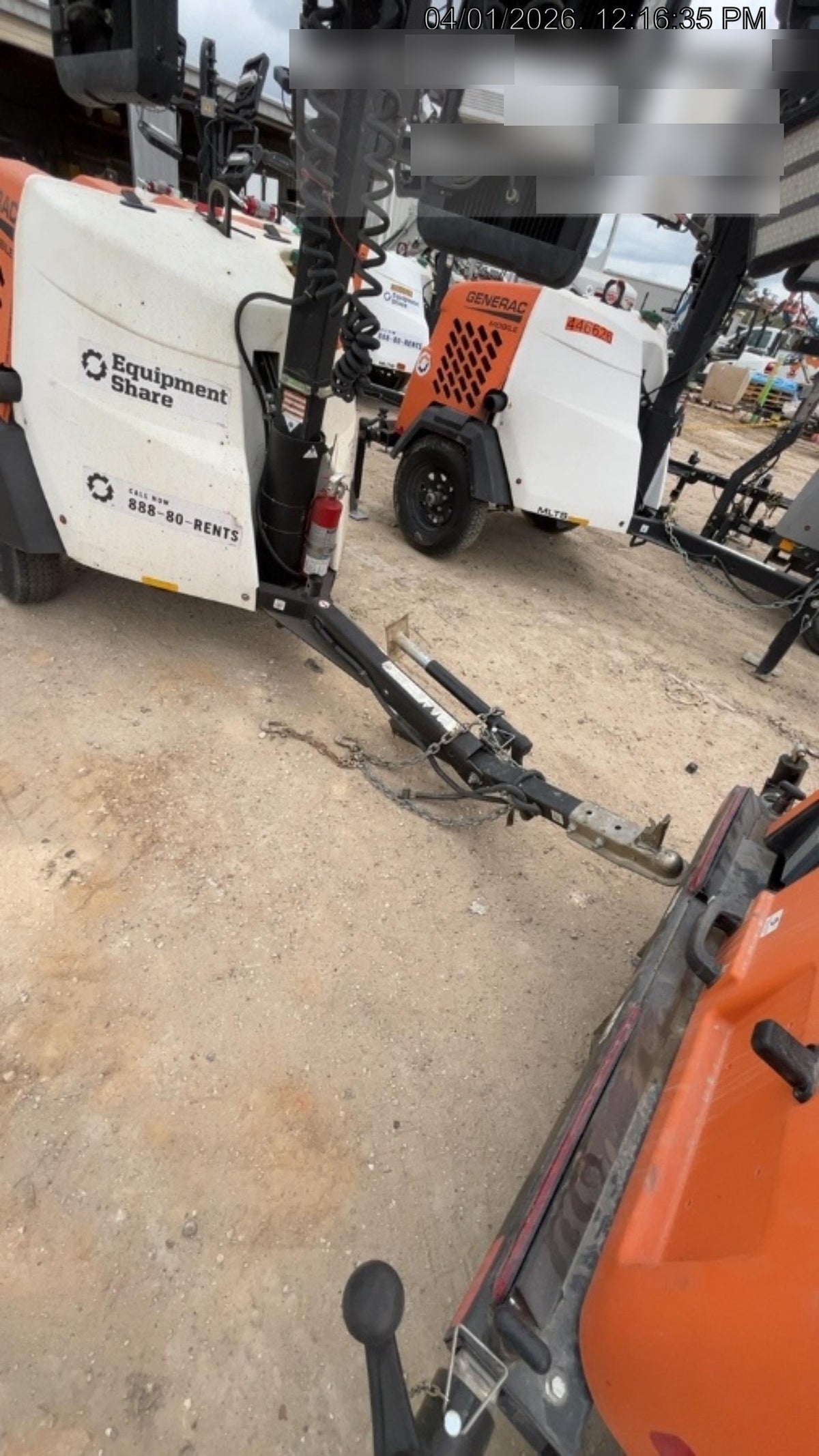 2023 Generac MLT2 Diesel, Flex Switch 120V Input, Powerzone Controller, 
(4) 320W LED Lights, 4kW Generator, 39.9 Gal Fuel Tank, 2" Ball, T3