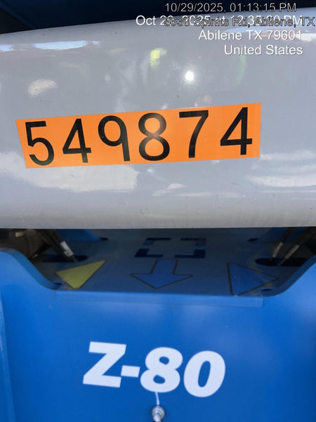 2025 GENIE Z-80/60